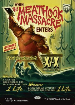 The Meathook Massacre Innistrad Remastered Monster Movie Art